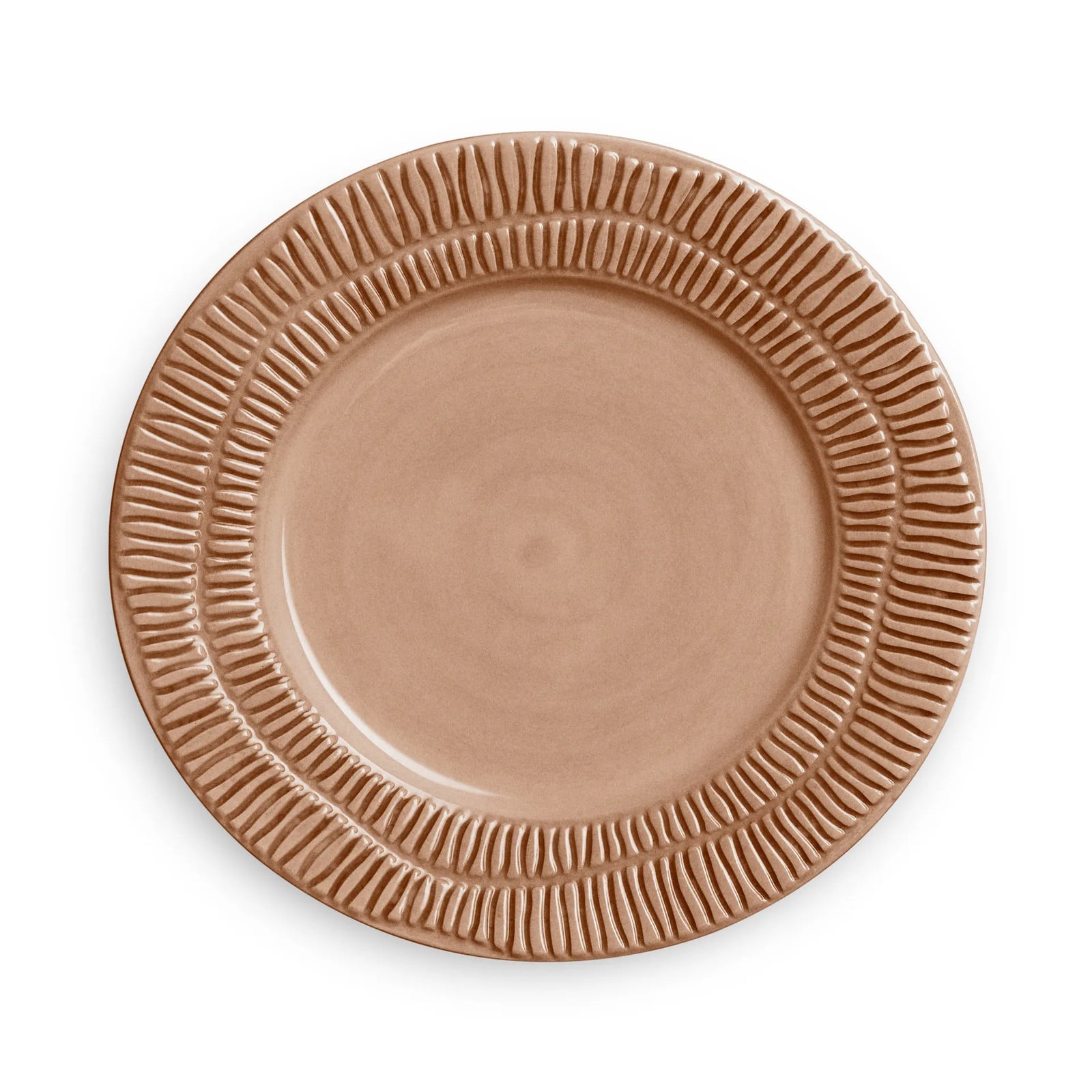 Mateus Stripes bord Cinnamon Ø21 cm
