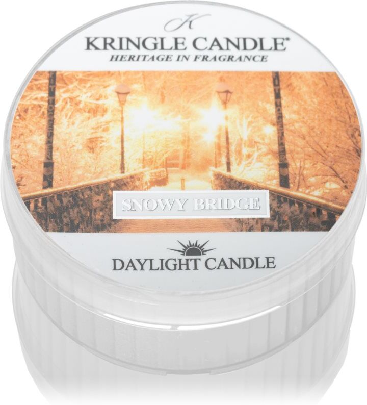 Kringle Candle Snowy Bridge bougie chauffe-plat 42 g