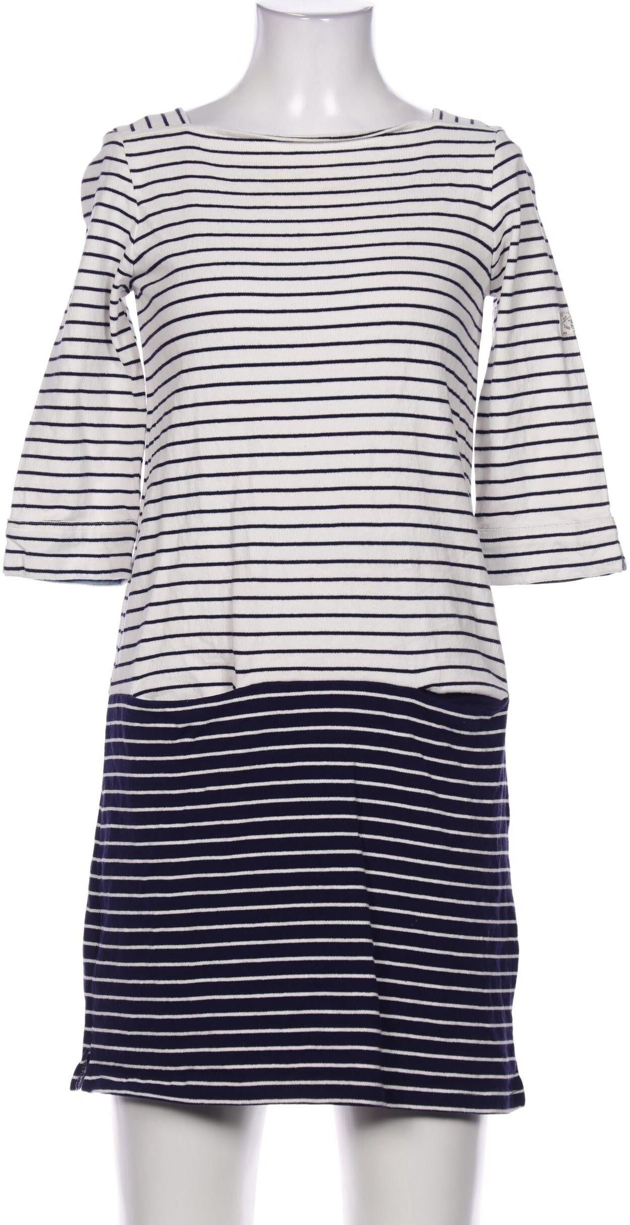 Joules Damen Kleid, Weiß, Gr. XS, Baumwolle - Second Hand