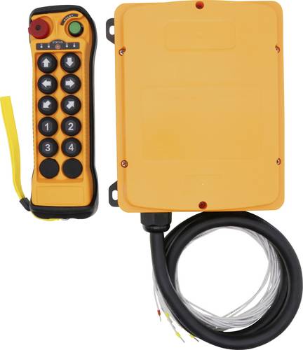 TRU COMPONENTS TC-Q1000 12-24V TC-14232304 Industrielle Funkfernsteuerung 10-Kanal, 12-24V 1 Set