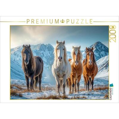 CALVENDO Puzzle Gemeinsam in die kalte Jahreszeit | 2000 Teile Lege-Größe 90x67cm Foto-Puzzle für glückliche Stunden, Sonstige von , Calvendo Puzzle