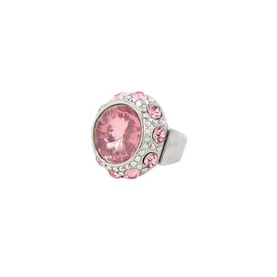 Fingerring "Victoria", rosa, COLLEZIONE ALESSANDRO, Fingerringe, Damen, Messing, Fingerring