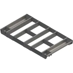 Blum Facheinteilung-Set für TANDEMBOX ORGA-LINE 900, Besteckkasten, Grau