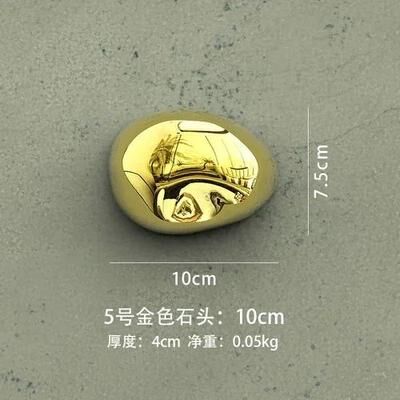 Inspire Select 3D Golden Stone Wall Decor Panels Luxury Faux Stone Background Wall Hanging For Modern Room Decoration golden 05