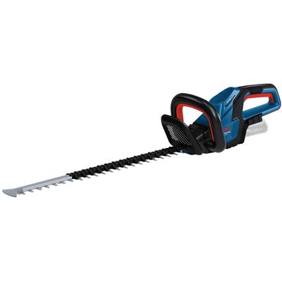 Akku-Heckenschere BOSCH PROFESSIONAL "»GHE 18V-60 Professional«", blau, Gartenscheren-Maschinen, ohne Akku, ohne Ladegerät