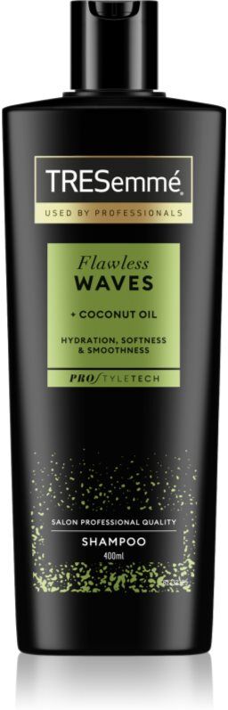 TRESemmé Flawless Waves shampoing hydratant pour cheveux bouclés et frisés 400 ml