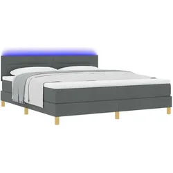 vidaXL, Boxspringbett, Gamisus (Linien-Design) (180 x 200 cm)
