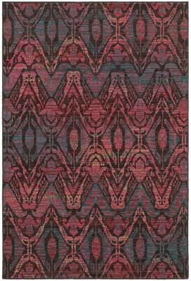 Style Haven Traditional Distressed Overdyed Persian Brown Rug
