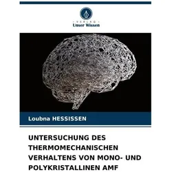Untersuchung Des Thermomechanischen Verhaltens Von Mono- Und Polykristallinen Am, Fachbücher von Loubna HESSISSEN
