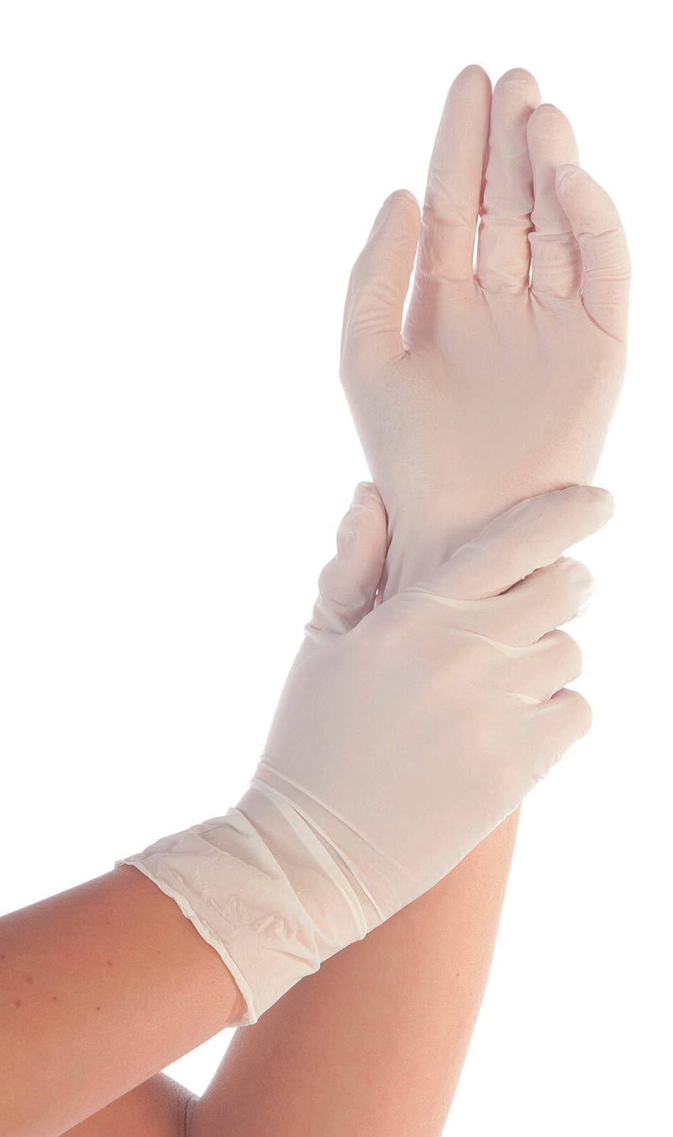 HYGONORM Einmalhandschuhe SAFE FIT L weiß 26110
