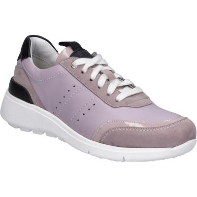 Sneaker JOSEF SEIBEL "Giulietta 01, viola-multi", Damen, Gr. 37, lila (viola, multi), Obermaterial: 100% Rindsleder Leather cow., Schuhe Sneaker