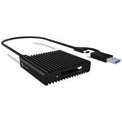 ICY BOX IB-CR404-C31, Kartenleser, CF Express 2.0 Type-B, USB 3.2 Gen 2, Status LED, Aluminium, Schwarz 60929