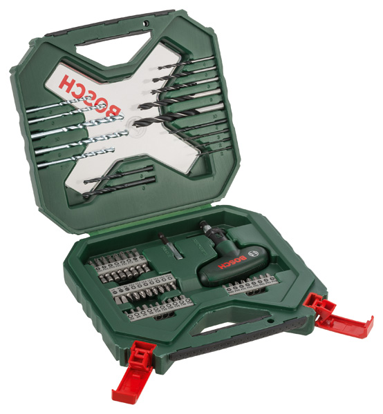 Bosch X-Line Classic Bohrer- und Schrauber-Set, 54-teilig 2607010610