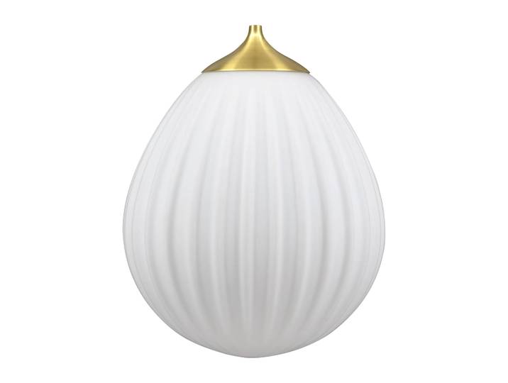 Umage Suspension abat-jour Around The World blanc Laiton brossé
