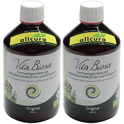 Vita Biosa Milchsäurebakterien Kulturen kbA 2x 2x500 ml Flüssigkeit