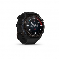 Garmin Descent MK3i - Schwarz - 43mm - Silikonarmband