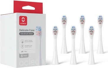 Oclean Kids 6-pack P3K1 White, 6 Stk