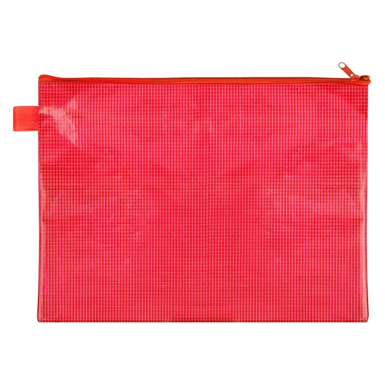 Veloflex Reissverschlusstasche A4 rot (A4, 1x) (2704020)