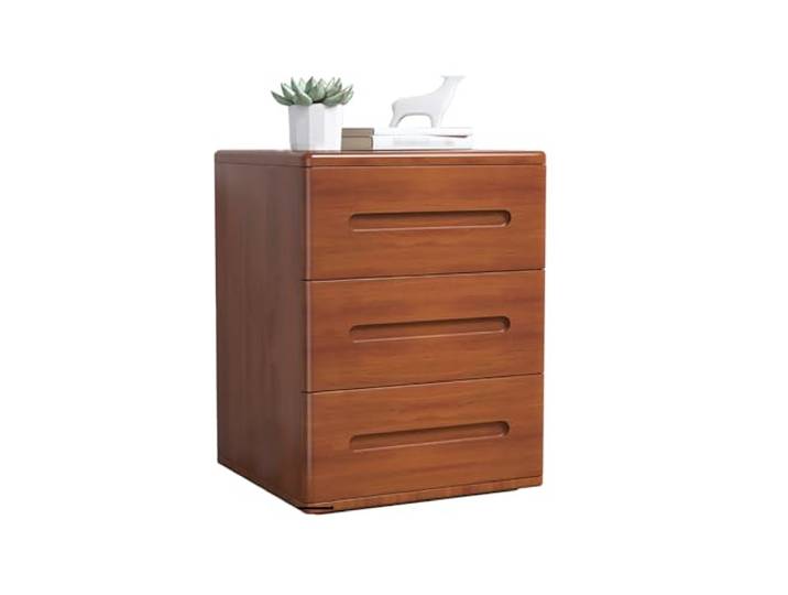 ZXDGsdrdtW Nachttisch, Beistelltisch, Nachttisch, aus Holz, Moderne Nachttische(E,45x41x58cm)