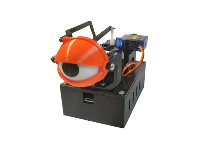 Œil robotique bionique pour robot Ardu37, impression 3D, monoculaire, kit programmable, SG90 Web, contrôle par distance, ESP8266
