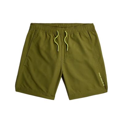 Badeshorts G-STAR "Long Badeshort", Herren, Gr. XS, Normalgrößen, grün (mayfly), Obermaterial: 100% Polyester, Badehosen Badeshorts
