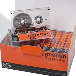 RTM C60 - Audiokassette, 60 Min, 10er Pack