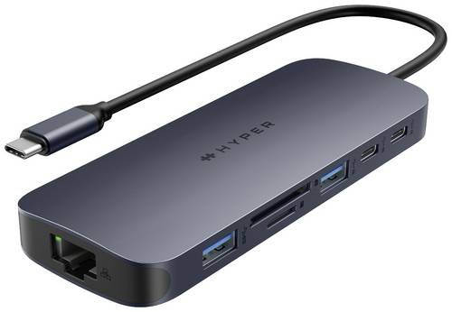 HYPER USB-C Dockingstation HyperDrive EcoSmart Gen.2 Hub Passend für Marke Dockingstations: Universal USB-C Power Delivery