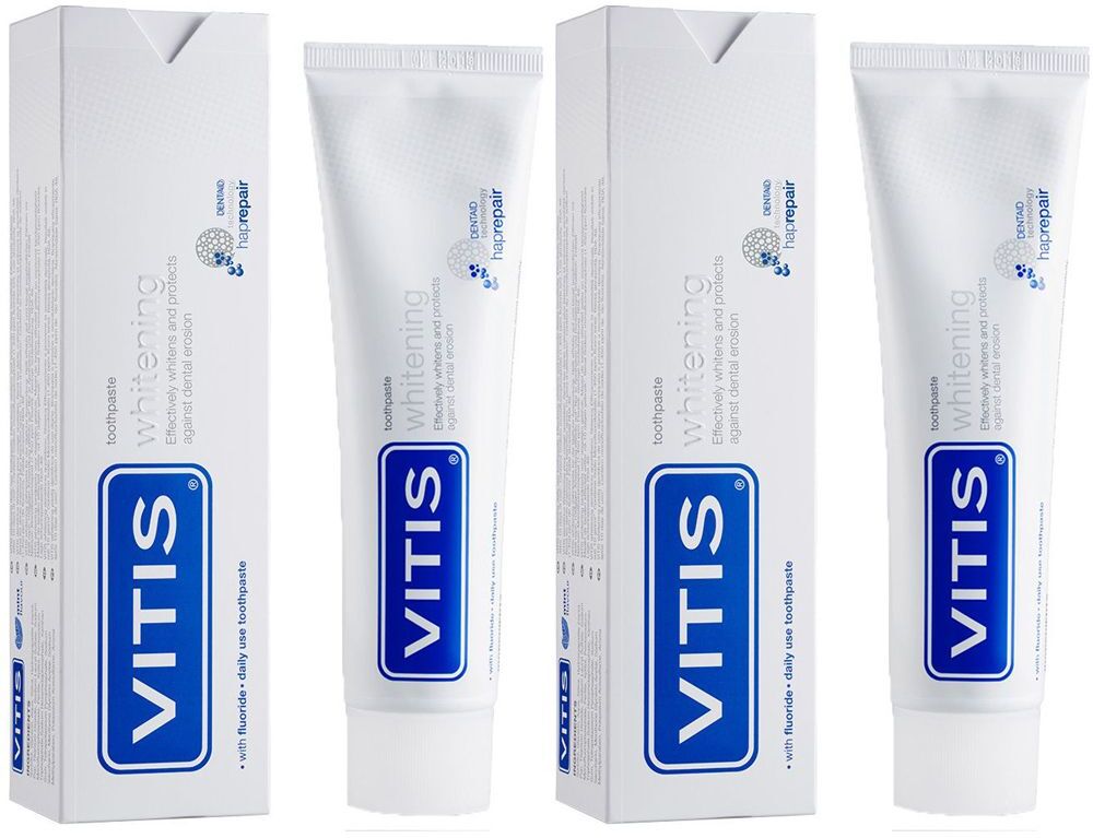 Vitis Whitening Zahnpasta x2 2x100 ml