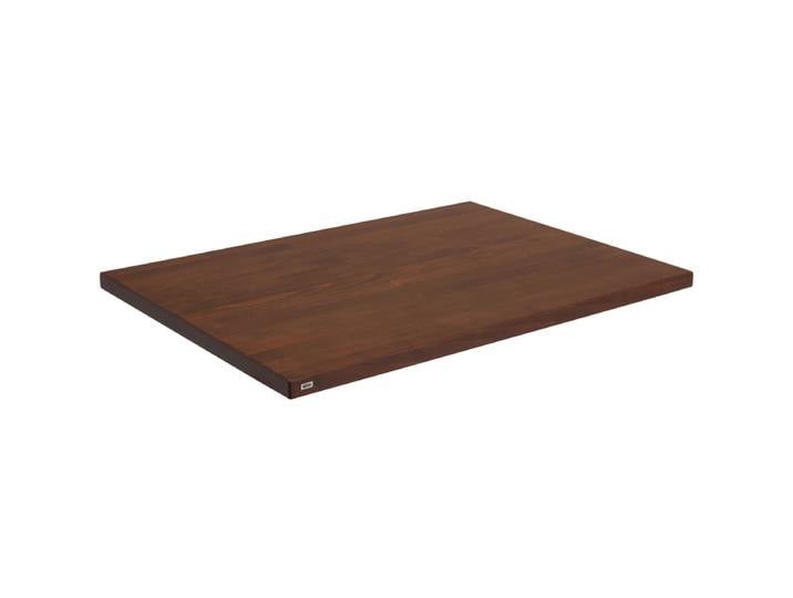 VEGA Indoor-Tischplatte Kentucky rechteckig 80x60x3 cm (LxBxH); buche/tabak gebeizt; rechteckig
