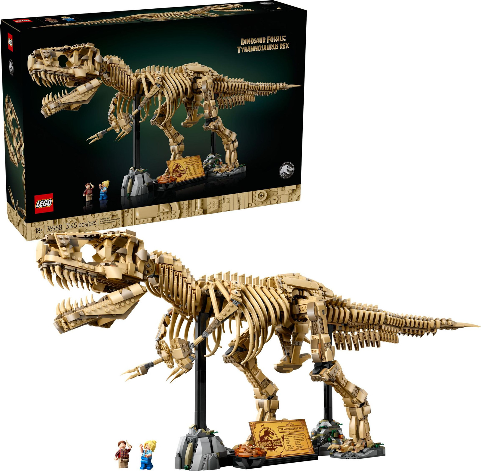 LEGO Jurassic World 76968 Dinosaurier-Fossilien T-Rex