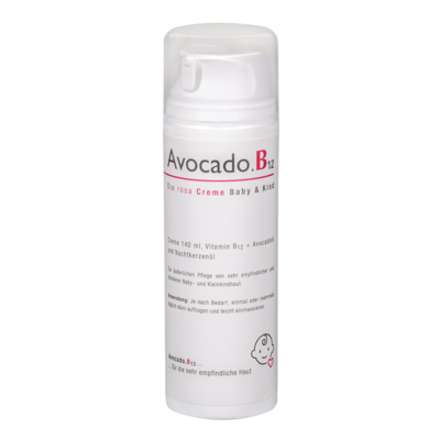 S+H Pharmavertrieb GmbH AVOCADO B12 Die rosa Baby & Kind Creme 140 ml 17998066