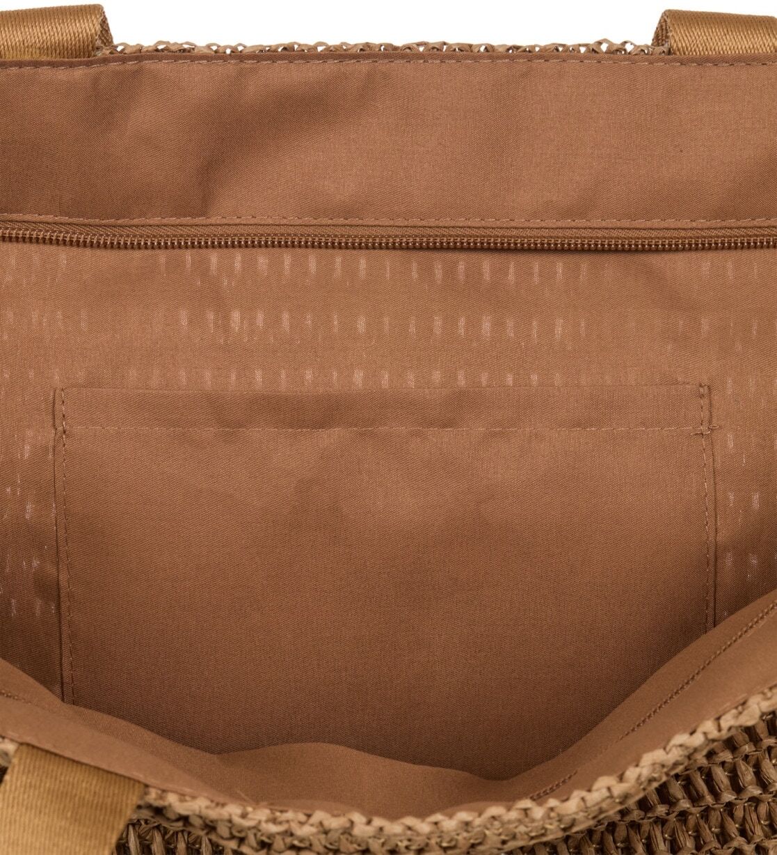 Strandtasche ROXY "Spotless Sunnies", Damen, braun (braunie), Obermaterial: 100% Papier., Taschen Strandtasche braunie Einheitsgröße