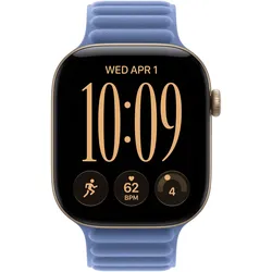 Apple Magnetic Link (46 mm, Feintwill), Uhrenarmband, Blau
