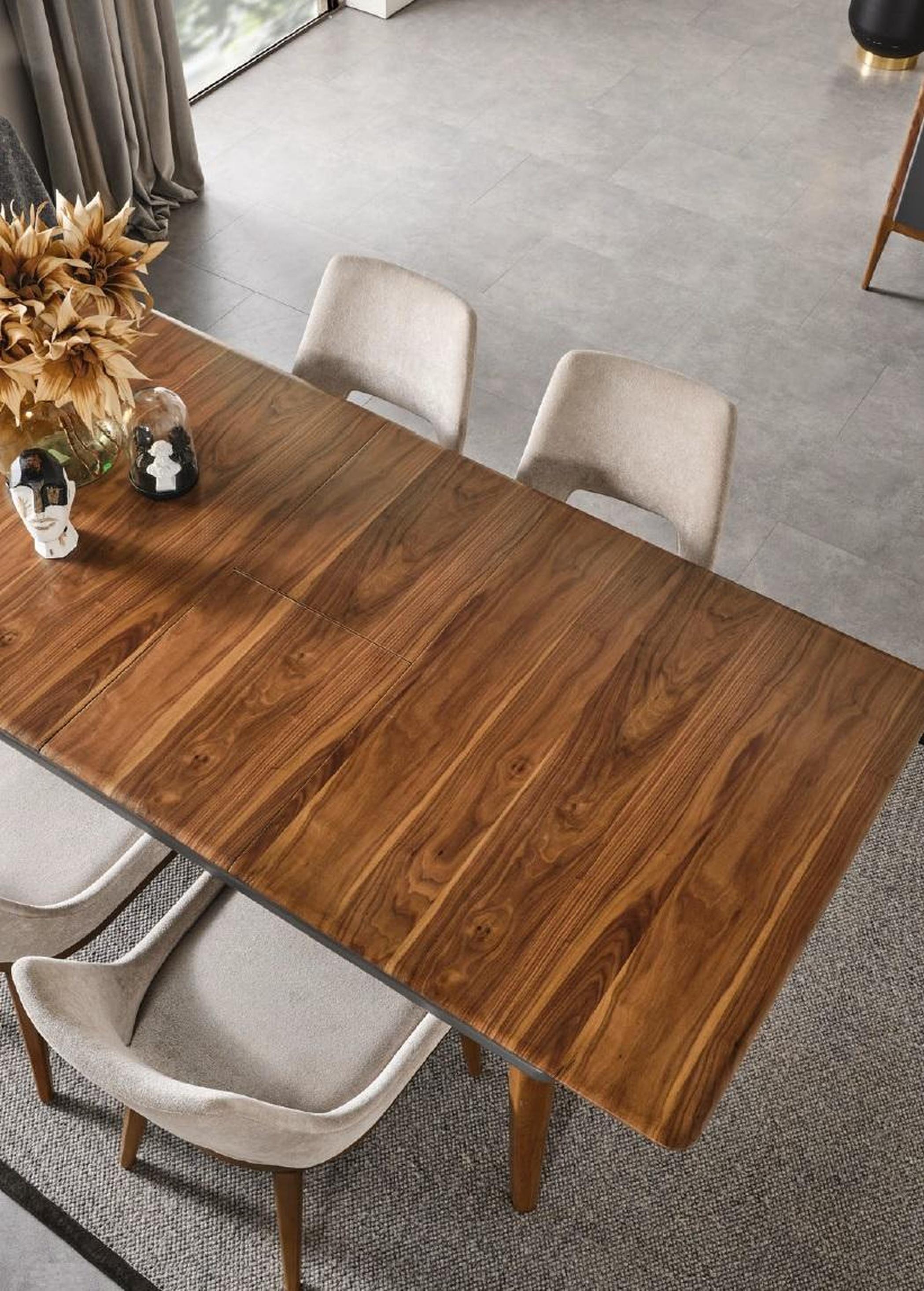 Esszimmer Tisch Holz Luxus Möbel Stil Moderner brauner Holztisch Tische