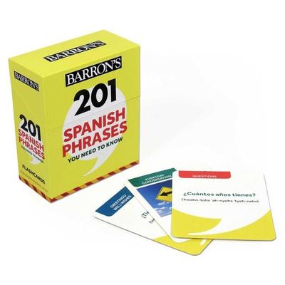 201 Spanish Phrases You Need to Know Flashcards, Nonbook von Theodore Kendris, Barrons Educational Services, 978-1-5062-6195-9