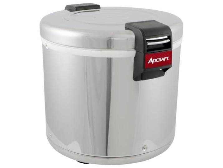 Adcraft Reiswärmer 50 Tassen aus Edelstahl