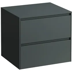 LAUFEN LANI Schubladenelement, ohne Ausschnitt, 585x495x525mm, H4043001122661, Farbe: Verkehrsgrau