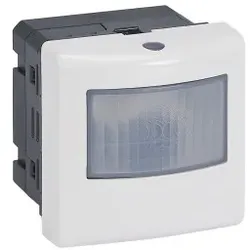 Legrand 078454A MOSAIC 3-Leiter Bewegungsmelder, 170°, 500W LED, Farbe: Ultraweiß
