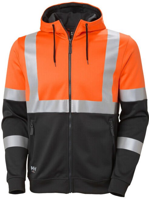 Helly Hansen Sweat à capuche Warn, orange, T. S (79259_269_S)