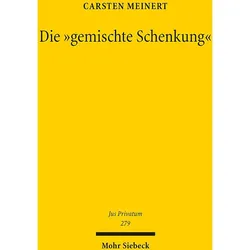 Die 'gemischte Schenkung', Fachbücher von Carsten Meinert