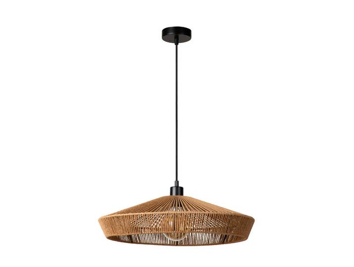 Lucide Hängeleuchte Yunkai, Naturfarben, Papier, halbrund, 50x145x50 cm, RoHS, Reach, Europäischer Sicherheitsstandard, höhenverstellbar, beliebig kürzbar, Lampen & Leuchten, Innenbeleuchtung, Hängeleuchten, Pendelleuchten
