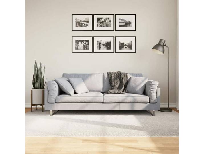 Tapis-Tapis de salon-Tapis Chambre IZA poils courts style scandinave crème 160x230 cm 261064