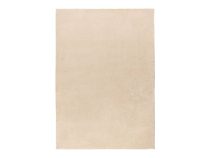 Teppich KAYOOM Earthquake 225 , beige, B:80cm H:14mm L:280cm, Polyester, Teppiche, Teppich, auch als Läufer, dichter uni Kurzflor, Wohnzimmer