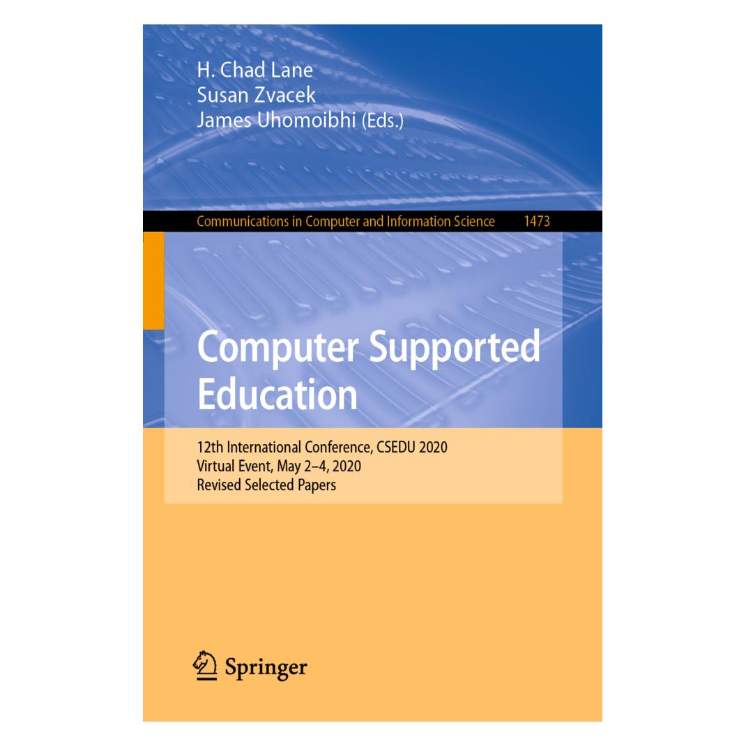 Springer Computer Supported Education (Englisch, Softcover, H. Chad Lane, James Uhomoibhi, Susan Zvacek) (56203812)
