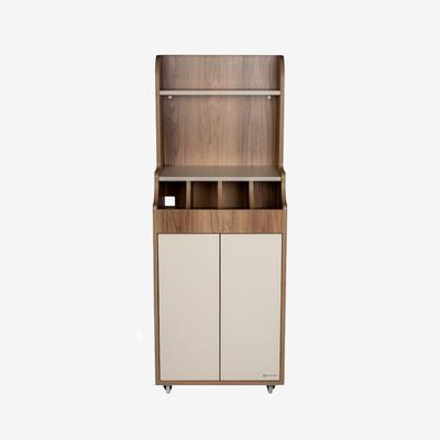 Mobiliara – Servierwagen Serveo – Wohnbereich – MDF mit Laminatbeschichtung – Hohe Ausführung