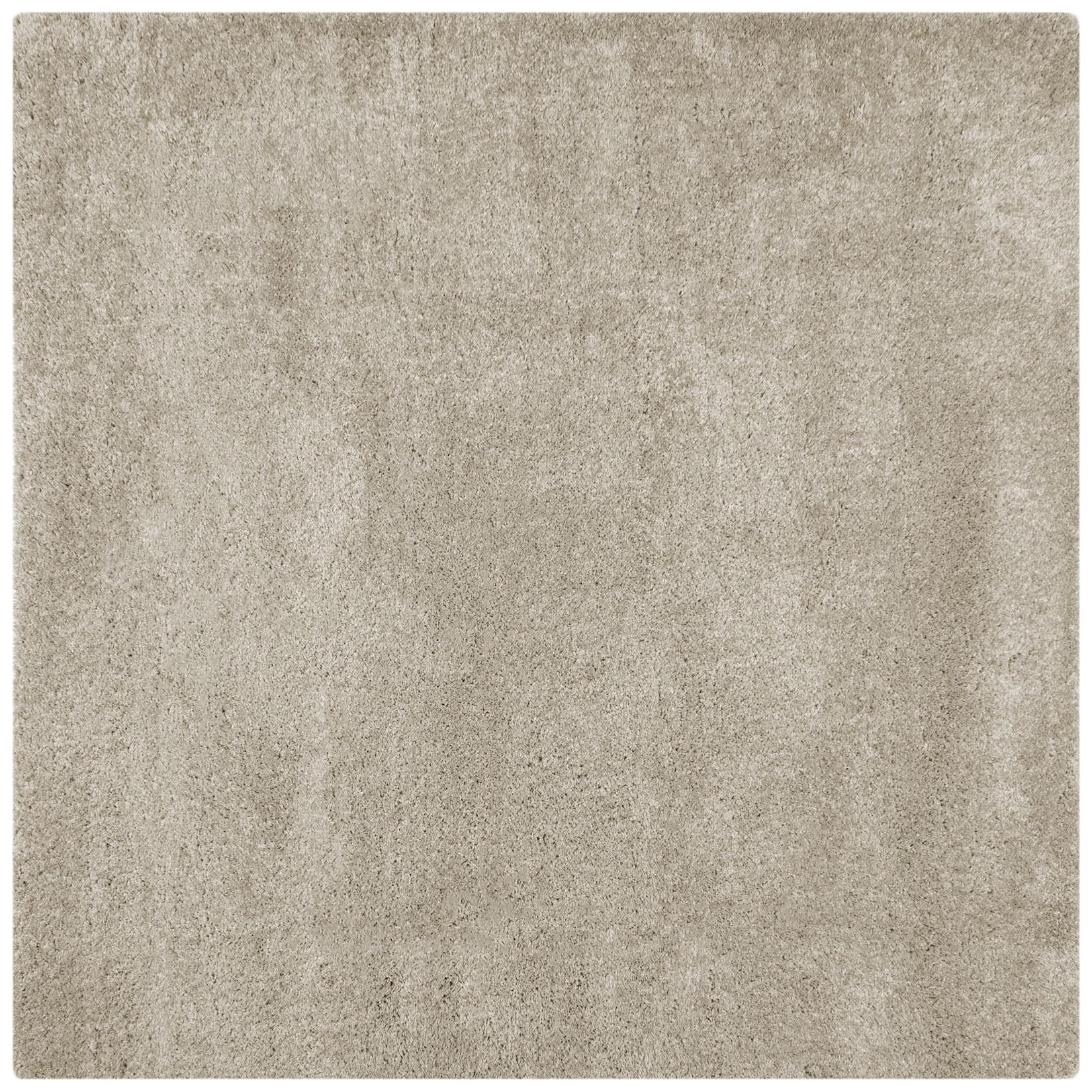 Teppich uni Beige 200 x 200 cm - LYNE Kadima Design