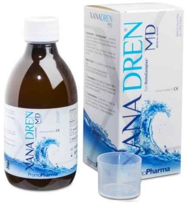 PROMOPHARMA SpA Xanadren MD - Integratore Energizzante Naturale - 300ml Gusto Ananas - Formula Rivitalizzante