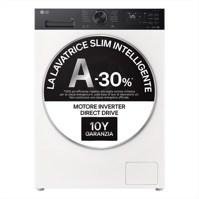LG Lavatrice F2nx50s9thb 9kg Classe A-bianco