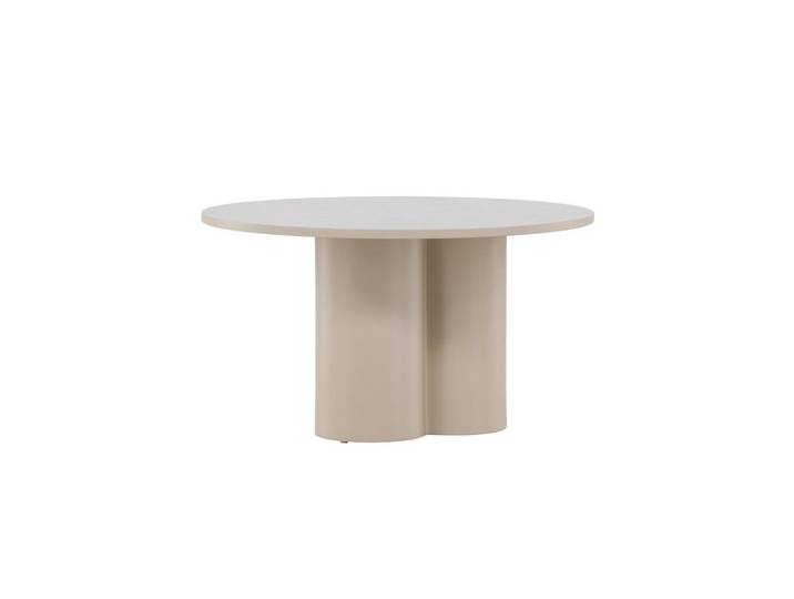 Livetastic Couchtisch, Beige, Holz, Pappel, rund, zylindrisch, 45 cm, Wohnzimmer, Wohnzimmertische, Couchtische