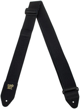 Ernie Ball E-Guitar Strap Leather BK Schwarz